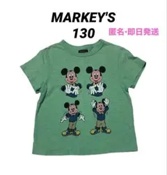 MARKEY'S マーキーズ ミッキー　グーフィー　Tシャツ　半袖　130 即日のサムネイル
