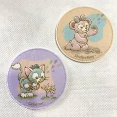 ディズニー ダッフィーフレンズ コースター シェリーメイ ジェラトーニ