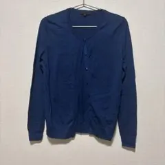 K.T KIYOKO TAKASE 長袖カーディガン ネイビー