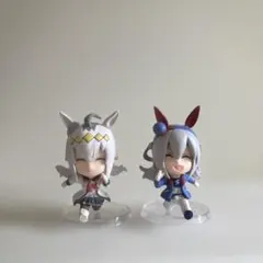 ウマ娘 オグリキャップ タマモクロス おもいっきり走り隊 フィギュア　2点