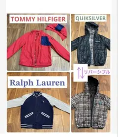 【サイズ120-130】TOMMY ラルフローレンQUIKSILVER アウター