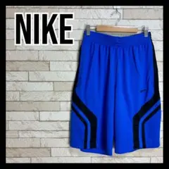 NIKE ショートパンツ ハーフパンツ ズボン ブルー バスケットボール 古着