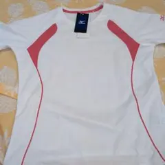 新品.未使用 MIZUNO レディース半袖Tシャツ Lのサムネイル
