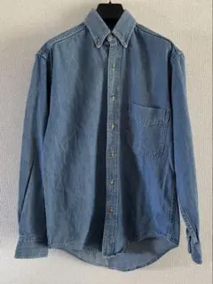 L.L.Bean BD デニムシャツ カナダ製 XS 長袖 90s ビンテージ