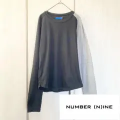 NUMBER (N)INE 編み込みデザインカットソー ロンT 初期 - メルカリ