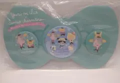 ユーリ!!! on ICE ×サンリオ　ヴィクトル×ポムポム　缶バッジ3個セット