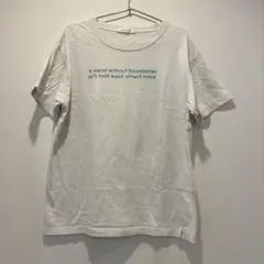 archives 半袖　ロングTシャツ ホワイト　ロゴ