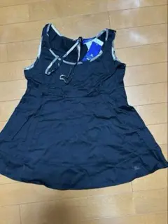 バーバリーブルーレーベル 黒のバーバリーチェック柄チュニックです✨