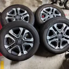 ホンダ　フリード　純正アルミ　タイヤ　ホイール　セット　新車外し　２本のサムネイル