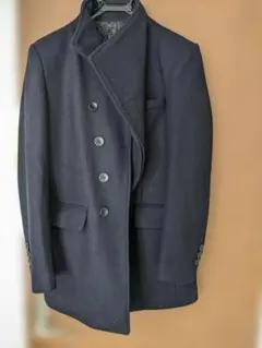 極美品 ウール50% iLoveCos JP チェスターコート L ネイビー