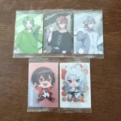 カラフルピーチ　カード5枚セット