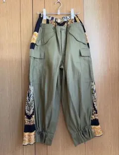 JUNYA WATANABE ドッキングプリーツカーゴパンツ M JUNYA WATANABE サイドプリーツカーゴパンツ カーキ - メルカリ