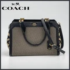 【COACH】2way ショルダーバック / シグネチャー