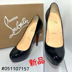Christian Louboutin エナメル　厚底パンプス　36 23cm