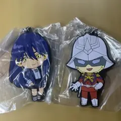ガンダム　ジークアクス　カプセル　ラバーマスコット　2個セット