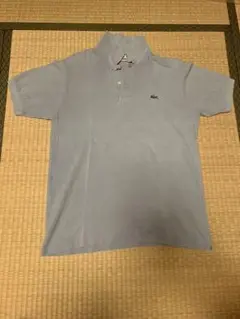 LACOSTE ライトブルーポロシャツ サイズL相当
