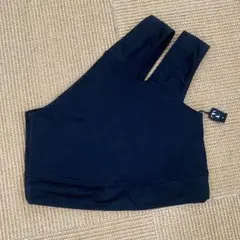 TAN LINE ワンショルダー水着　ブラックXSのサムネイル