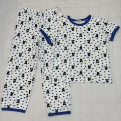 ミキハウス パジャマ 半袖 長ズボン130cm キングくん