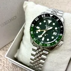 SEIKO 5 SPORTS 自動巻き エメラルドグリーン - メルカリ
