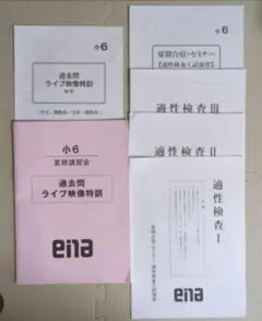 ena エナ パースペクティブ 小6 上下 夏　適性検査 中学受検 小6息子がenaの適性検査模試（23/9/16）を受検【体験談