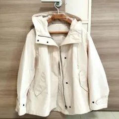 UNIQLO ユニクロ コットンブレンドパーカ ナチュラル　Lサイズ