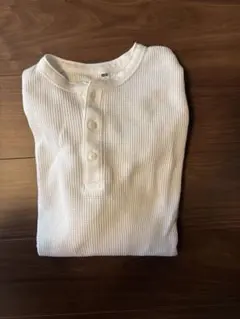 ワッフルヘンリーネックT