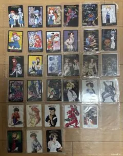 エヴァンゲリオン カードダス　第1第2セットノーマル31枚　キラ1枚　レイアスカ