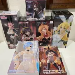 美少女 バニー フィギュア まとめ売り　７点セット