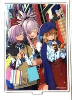 FGO ローソン　アクリルスタンド　マシュ　宮本武蔵　アルトリア　キャスター