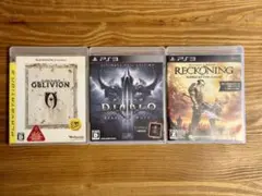 オブリビオン・ディアブロIII・キングダムオブアマラー3本セット PS3