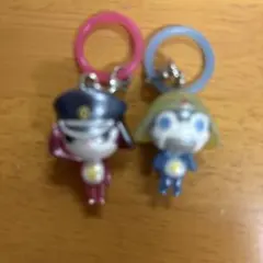 セブンイレブン ケロロ ちびケロめじるしアクセサリーSP ギロロ　ドロロ　パール