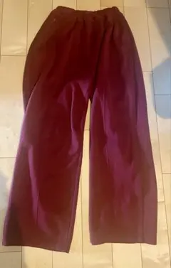 ヴィンテージ　ジャージ素材ストレートパンツ