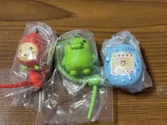 たまごっち カラフルマルチチャーム くちぱっち いちごっち けーたま 青 セット