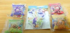 天線寶寶 附鑰匙圈公仔 胖胖貼紙 套組