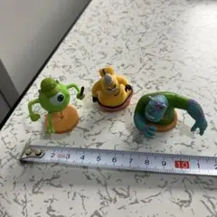 モンスターズインク ミニフィギュア 3体セット
