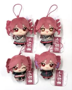 重音テト フィンガーパペット ぬいぐるみ マスコット コンプリート 全4