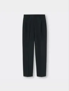 【中古】　GU ハイウエストテーパードパンツ Lサイズ