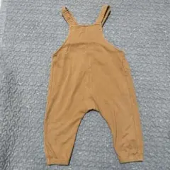 ユニクロ　ブラウンオーバーオール 80cm