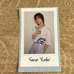 INI 2nd 写真集 Viva la vitaタワレコステッカーA 佐野雄大