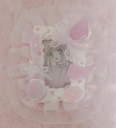 ♡トレカケースデコ ホイップデコ 平成女児 量産型 地雷系♡