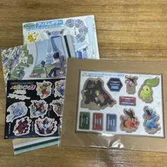 ポケモン シール アクリルスタンド セット