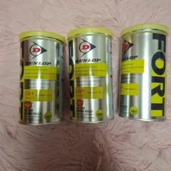 DUNLOP FORT テニスボール 2球入 3缶セット