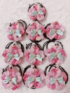 トリミングリボン・チョーカー♡さくら♡10本set