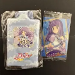 アイカツ！　氷上スミレ　ラゲッジタグとカードセット