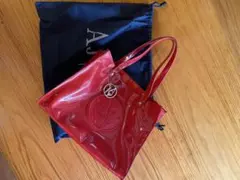 Armani Jeans 赤 バッグ