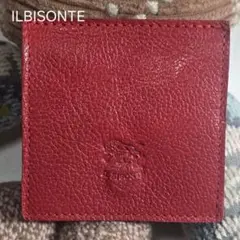 IL BISONTE　コインパース　レッド　定価　¥13,750