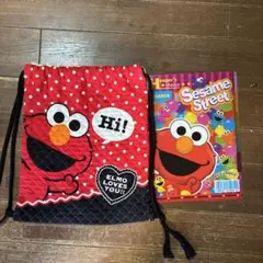 SESAME STREET Elmo ラウンドバッグ ゴルフバッグ - メルカリ