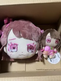 きゅるして お顔ポーチ ボイスマスコット 逃げ水あむ チバゆな セット