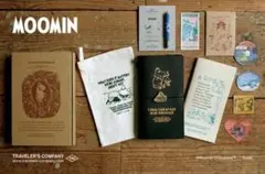 トラベラーズノート 限定セット ムーミンパパの思い出 手帳 牛革 レザー