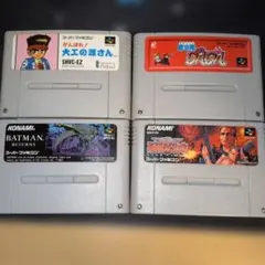 スーパーファミコン 魂斗羅スピリッツ がんばれ 大工の源さん バットマン